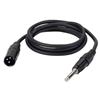 CAVO JACK DAP AUDIO FL13150 DA JACK MONO 6.3 MM DRITTO A XLR MASCHIO LUNGHEZZA 1,5 MT